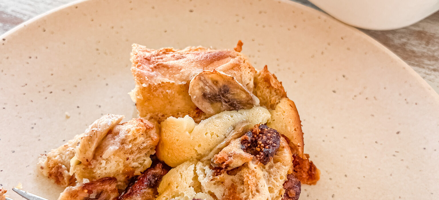 Fig French Toast with Banana Sweetened Condensed Milk Crumble – OMG!
