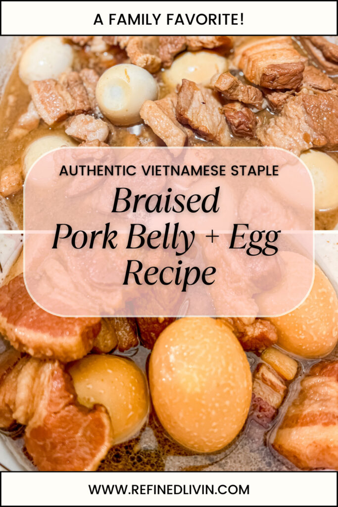 Braised Pork Belly Recipe
